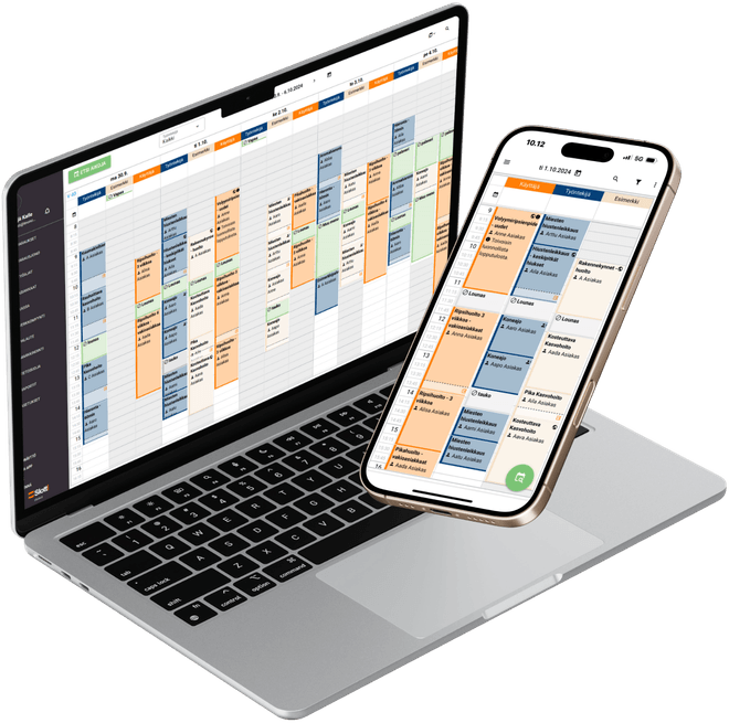 Slotti mostrado en una computadora portátil y un dispositivo móvil.